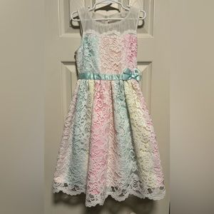 Jona Michelle Girls Pastel Dress